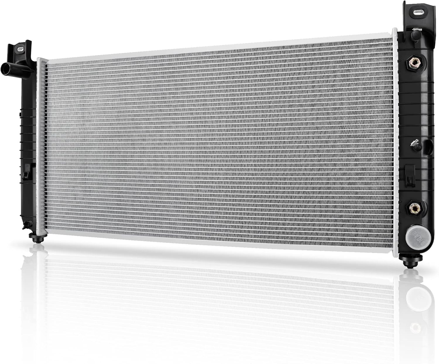 34'' Core Radiator Compatible Compatible with Chevy Silverado Suburban GMC Yukon Sierra Tahoe Escalade Hummer H2 4.3L 4.8L 5.3L 6.0L 6.2L V8 DWRD1001