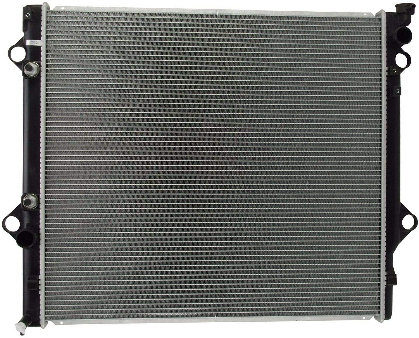 Aluminum Radiator | Compatible with Jeep WRANGLER 3.8 V6,2007-2009 | 22mm Core Thickness | Replaces CU2957