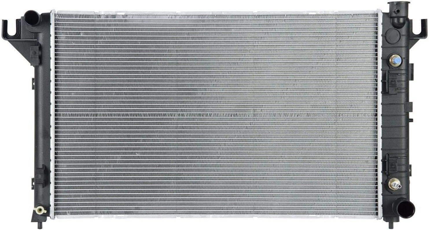 Aluminum Radiator | Compatible with Jeep WRANGLER 3.8 V6,2007-2009 | 22mm Core Thickness | Replaces CU2957