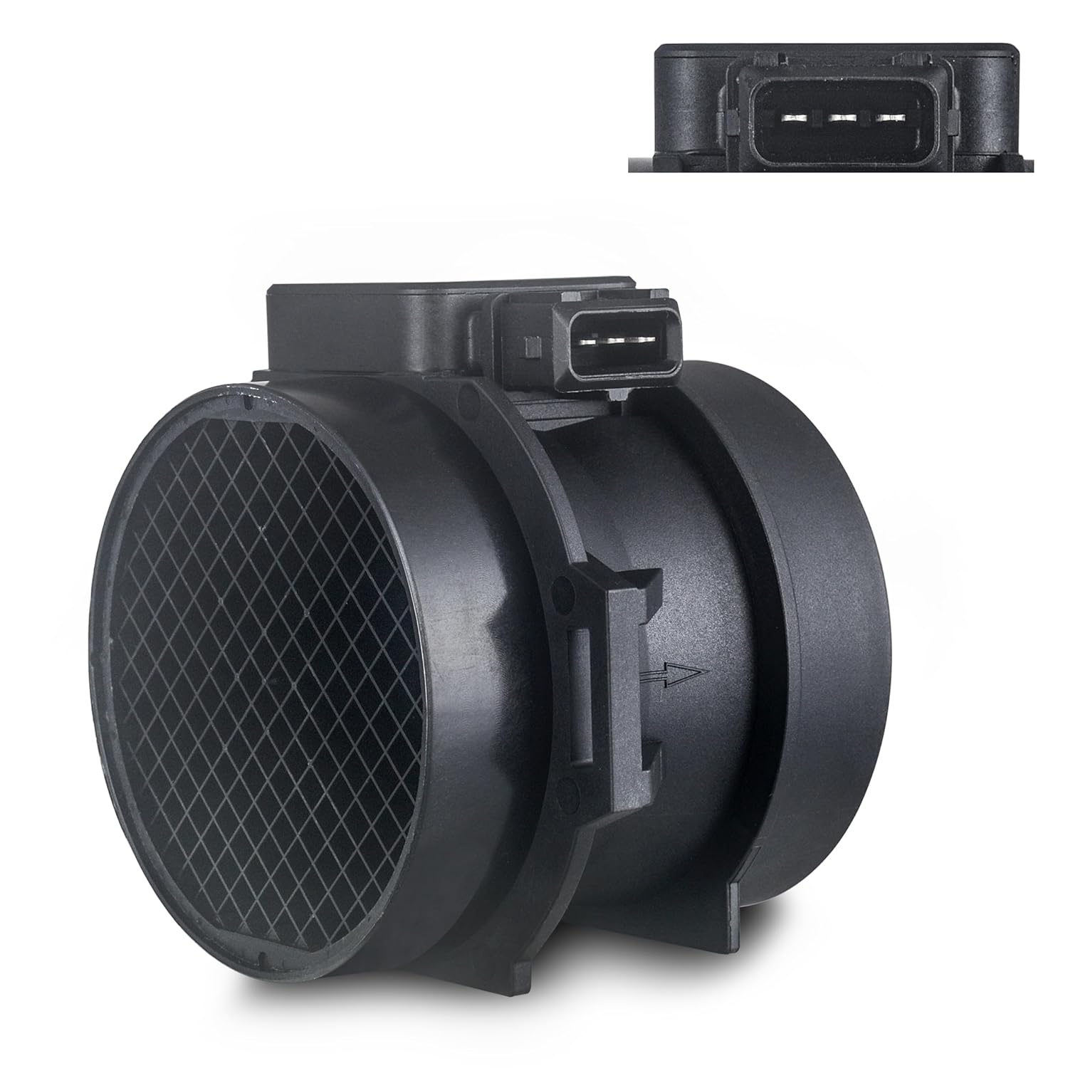 Air Flow Sensor Meter MAF Sensor Compatible with Hyundai Sonata 2001-2005,Santa Fe 2001-2005,Tucson 2005-2009,Tiburon 2003-2008 & Kia Optima2001-2006,Replace# 28164-37200