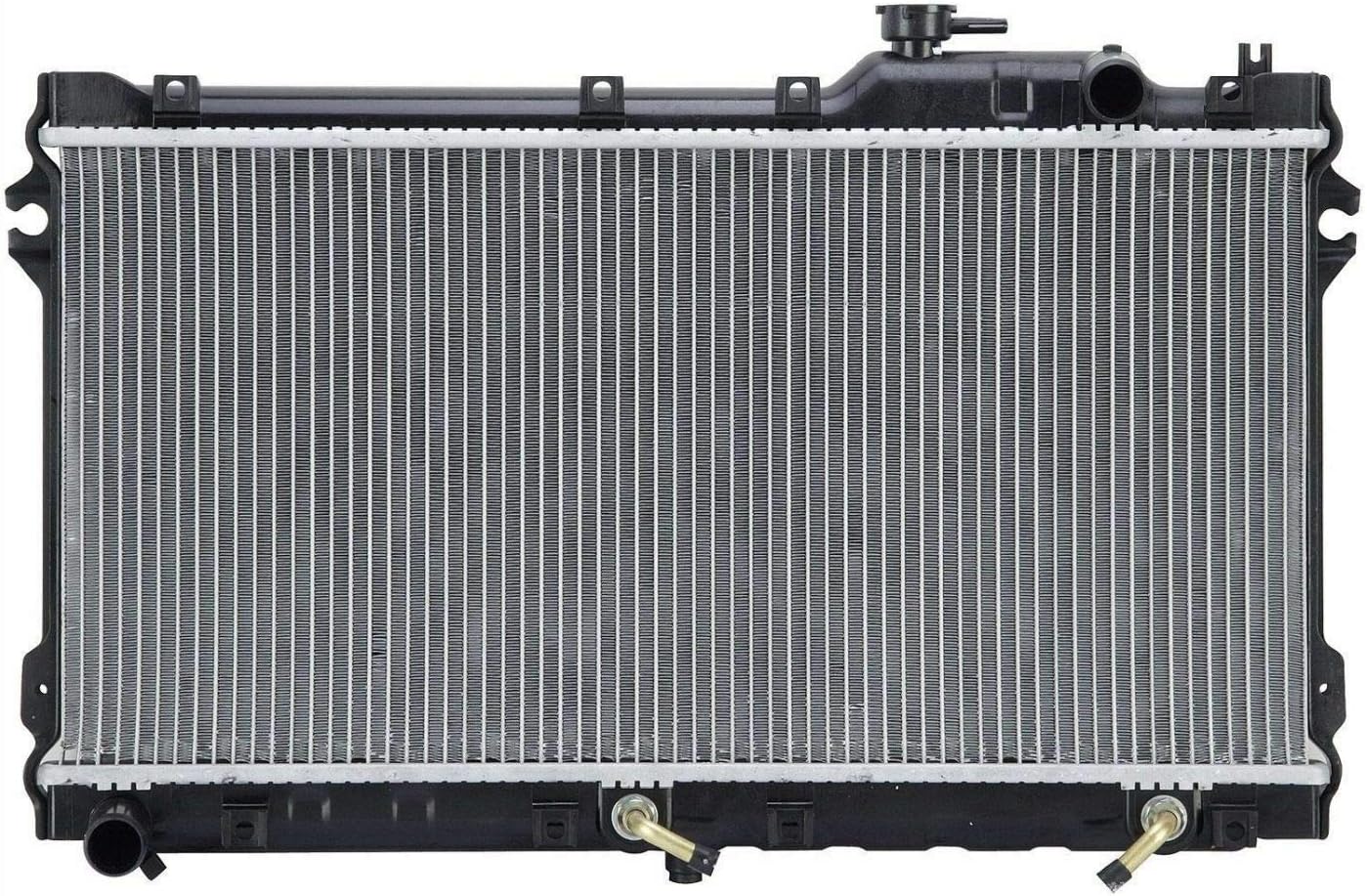Aluminum Radiator | Compatible with Jeep WRANGLER 3.8 V6,2007-2009 | 22mm Core Thickness | Replaces CU2957