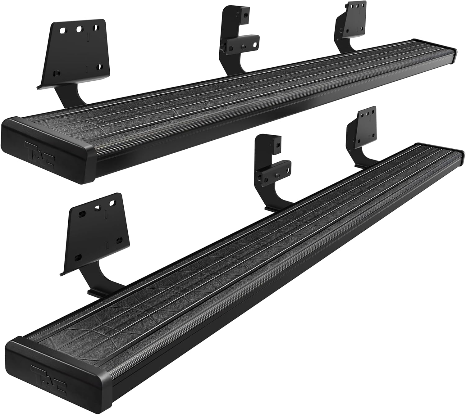 Side Steps Running Boards Fit 2019-2025 Dodge RAM 1500 Quad Cab (Exclude 2019-2024 RAM 1500 Classic) Truck Pickup 4" Oval Tube Stainless Steel Side Bars Nerf Bars Off Road Accessories 2Pcs