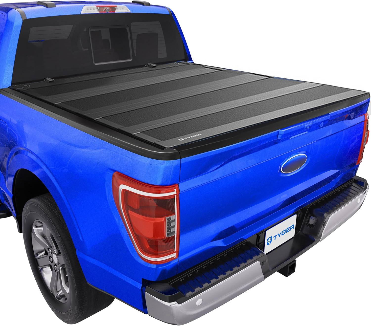 Soft Roll-up Truck Bed Tonneau Cover Compatible with 2021-2026 Ford F-150; Lightning | 5.5' (67") Bed | TG-BC1F9064