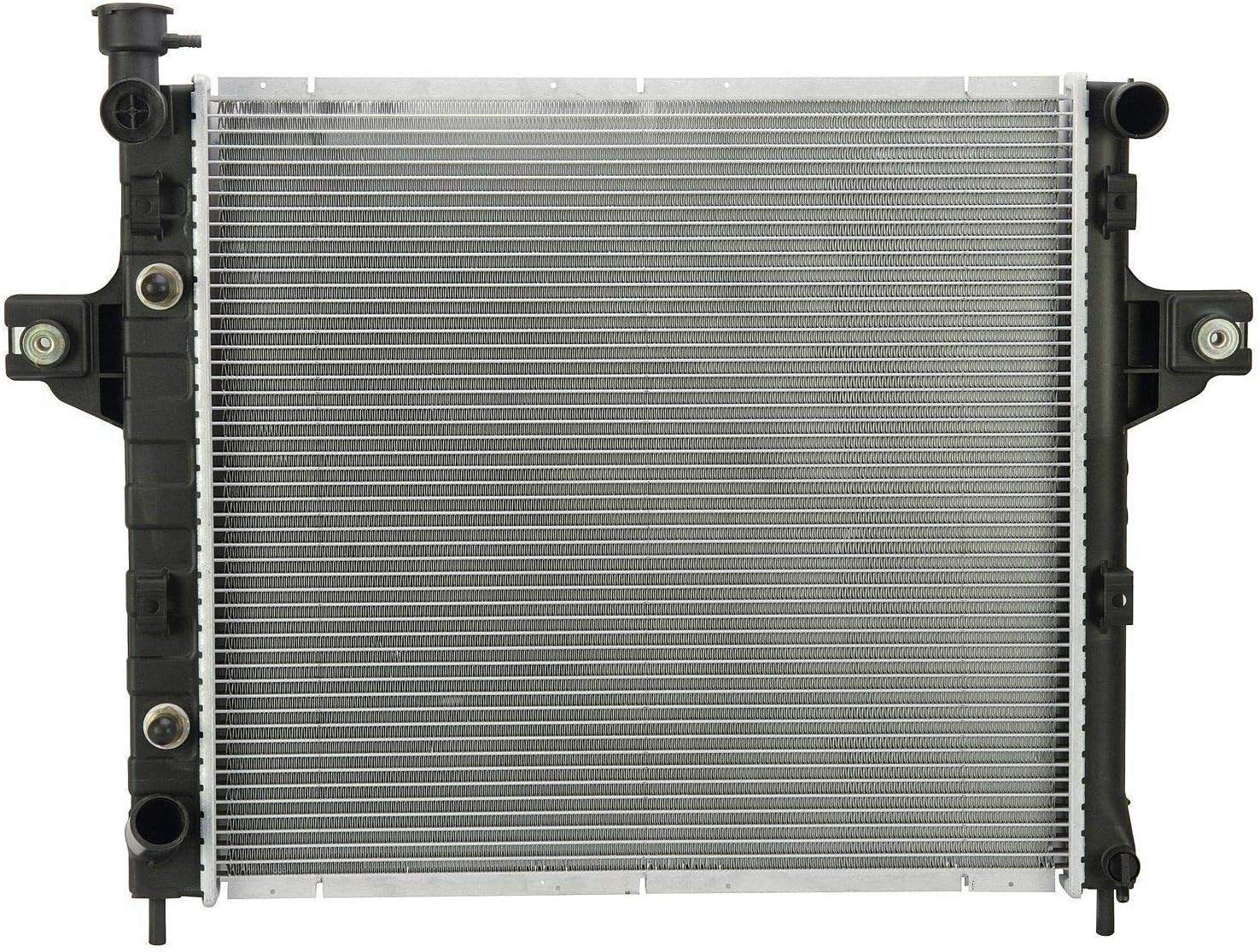Aluminum Radiator | Compatible with Jeep WRANGLER 3.8 V6,2007-2009 | 22mm Core Thickness | Replaces CU2957