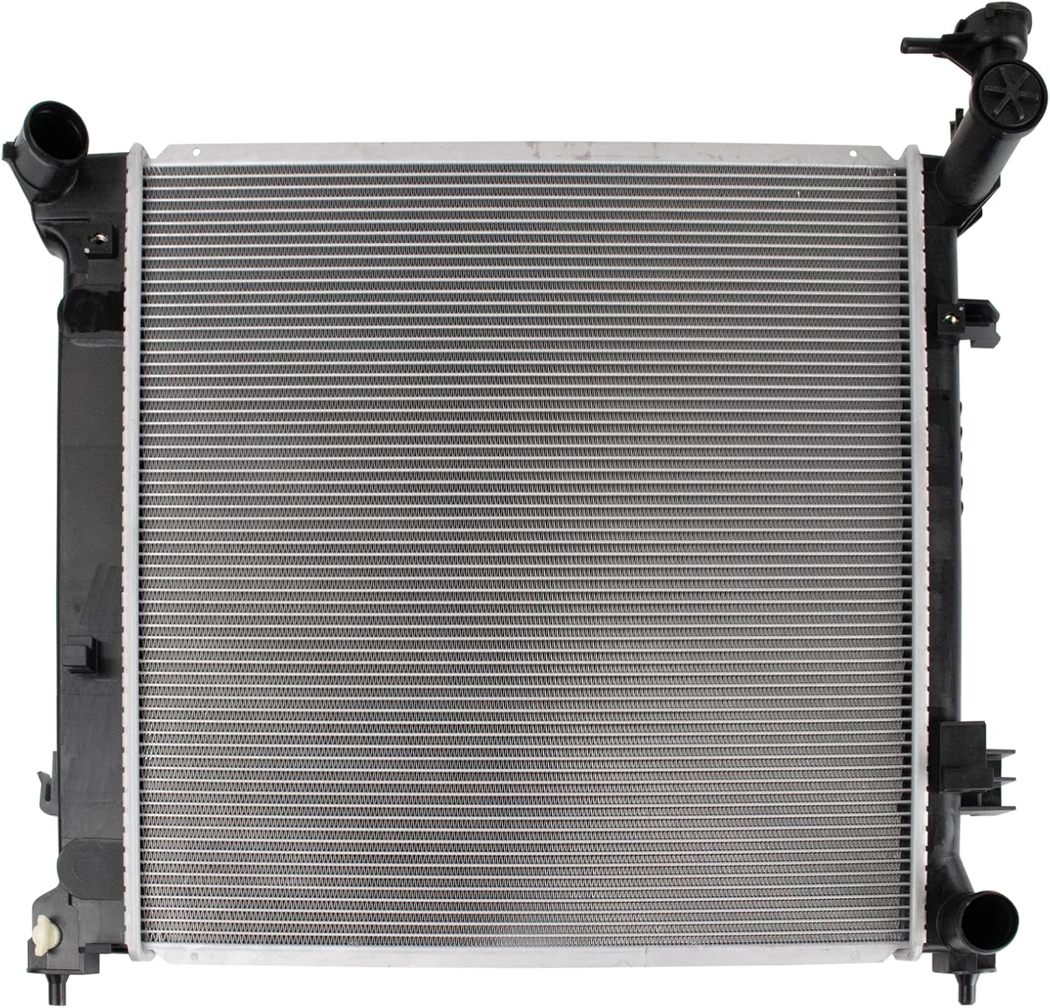 Radiator Assembly Plastic Tanks Aluminum Core Compatible with 14-19 Chevrolet Silverado 1500 15-20 Tahoe 15-20 Cadillac Escalade 14-18 GMC Sierra 1500 15-19 Yukon