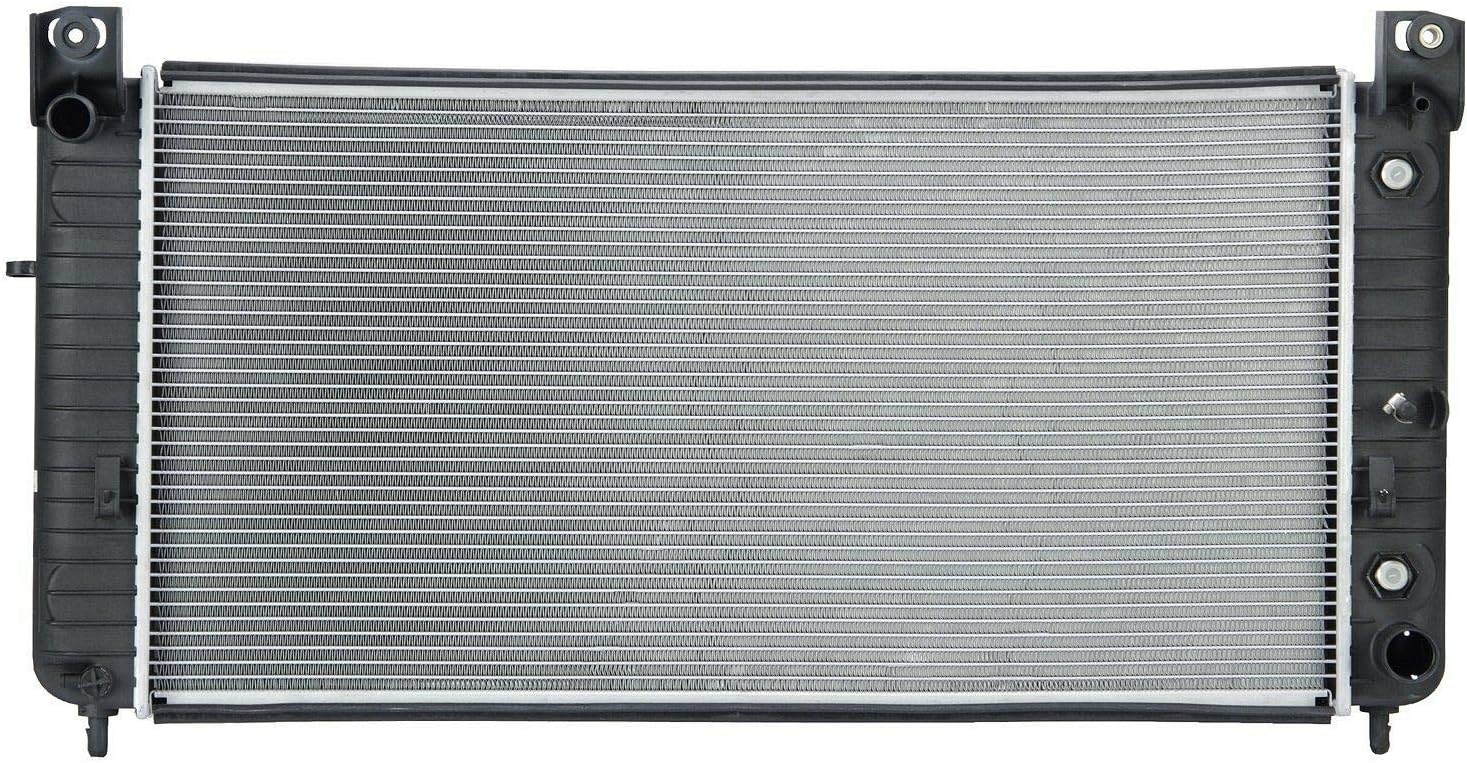 Aluminum Radiator | Compatible with Jeep WRANGLER 3.8 V6,2007-2009 | 22mm Core Thickness | Replaces CU2957
