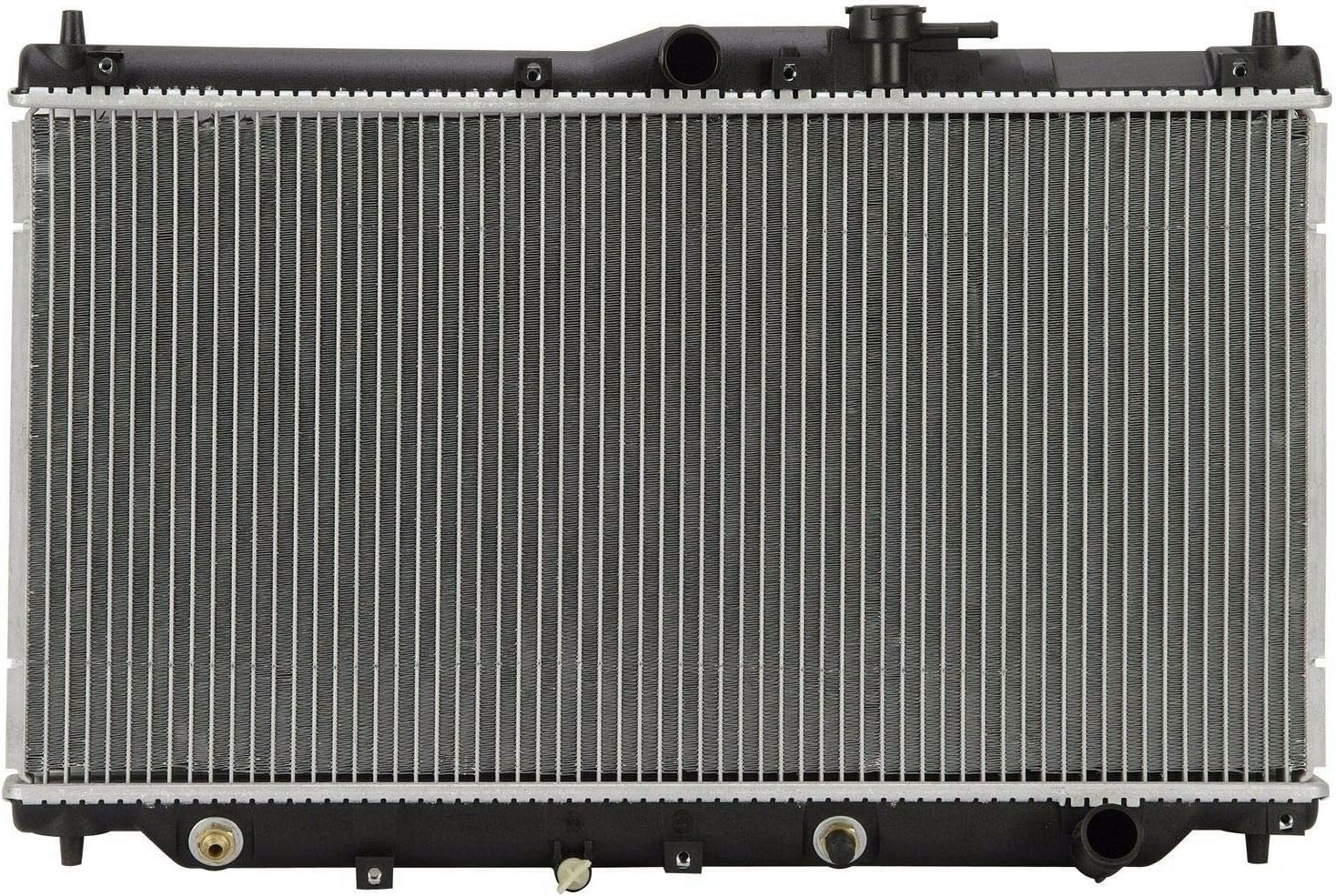 Aluminum Radiator | Compatible with Jeep WRANGLER 3.8 V6,2007-2009 | 22mm Core Thickness | Replaces CU2957