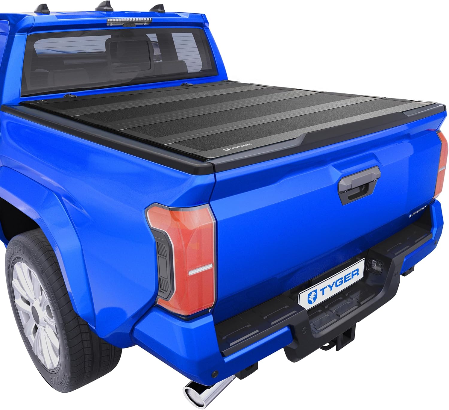 Soft Roll-up Truck Bed Tonneau Cover Compatible with 2024-2026 Toyota Tacoma (Only Fits Models with Factory Deck Rail System) | 5' (60") Bed | TG-BC1T9204