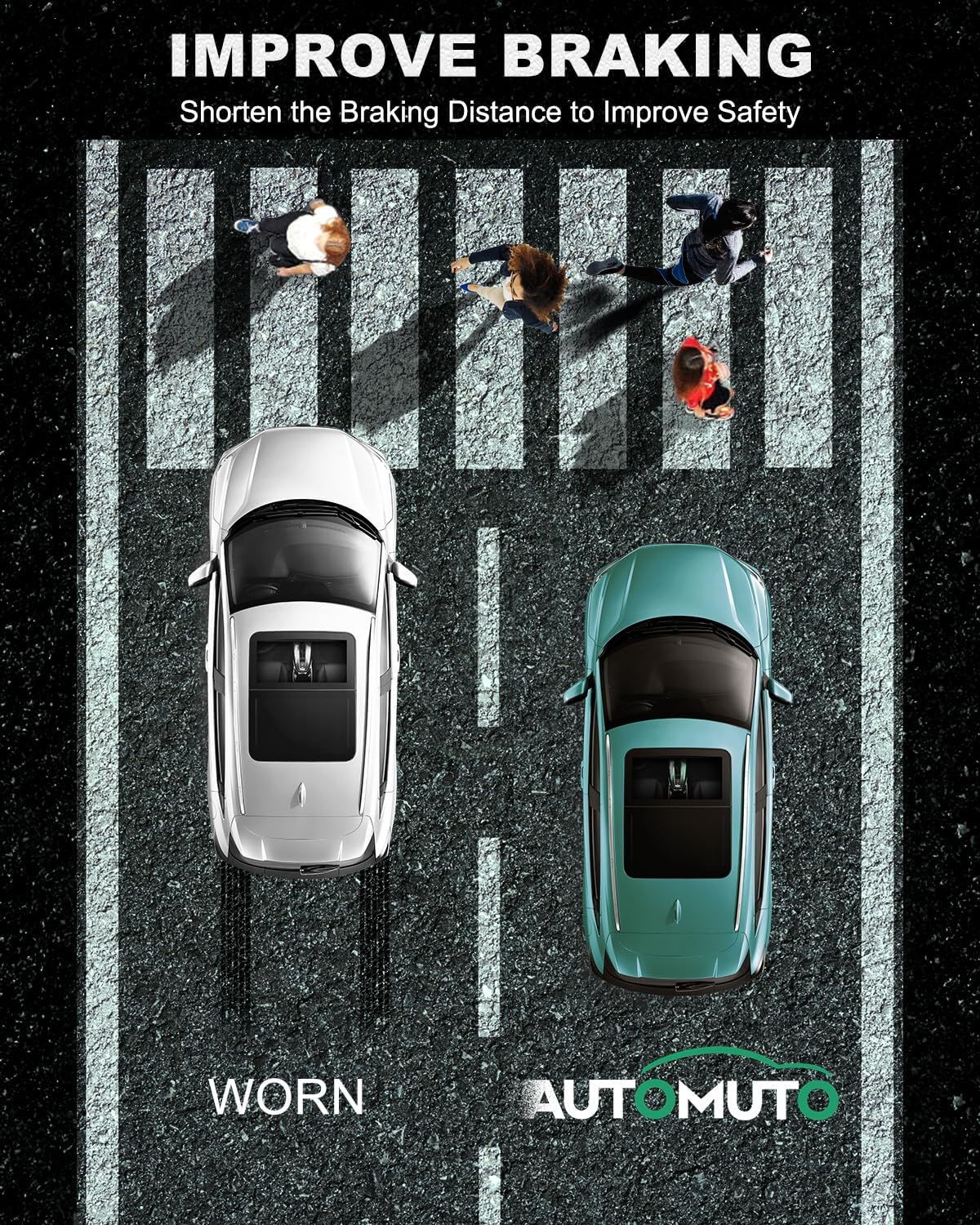 Front Pair Complete Struts Spring Assembly Shock Absorber Compatible with 2008 2009 2010 2011 2012 2013 2014 2015 for Chrysler Town Country, 08 09 10 11 12 13 14 15 for Dodge Grand Caravan