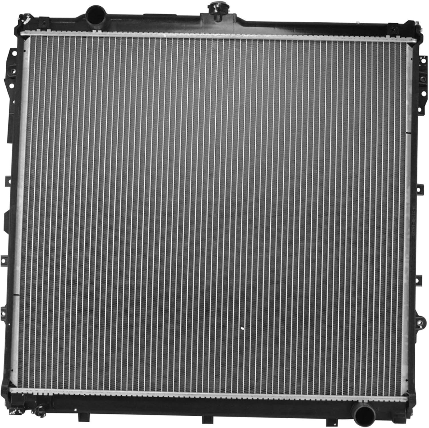 Radiator Assembly Plastic Tanks Aluminum Core Compatible with 14-19 Chevrolet Silverado 1500 15-20 Tahoe 15-20 Cadillac Escalade 14-18 GMC Sierra 1500 15-19 Yukon