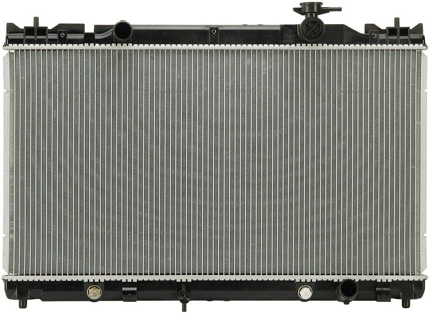 Aluminum Radiator | Compatible with Jeep WRANGLER 3.8 V6,2007-2009 | 22mm Core Thickness | Replaces CU2957