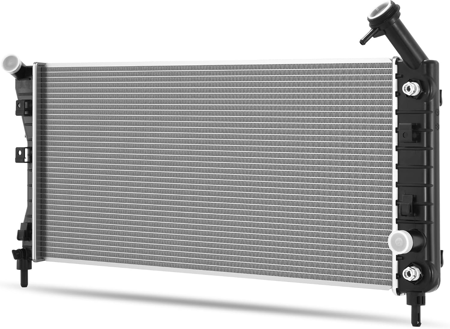 34'' Core Radiator Compatible Compatible with Chevy Silverado Suburban GMC Yukon Sierra Tahoe Escalade Hummer H2 4.3L 4.8L 5.3L 6.0L 6.2L V8 DWRD1001