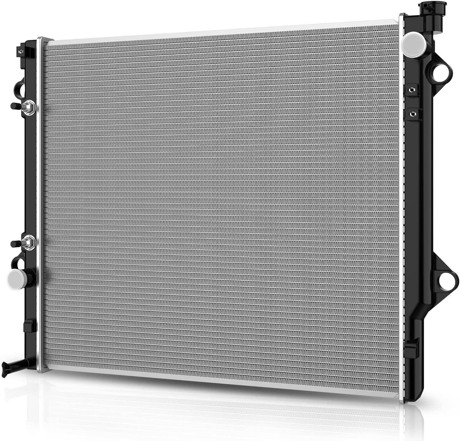 34'' Core Radiator Compatible Compatible with Chevy Silverado Suburban GMC Yukon Sierra Tahoe Escalade Hummer H2 4.3L 4.8L 5.3L 6.0L 6.2L V8 DWRD1001