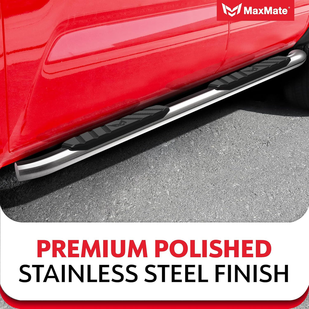 3.5" Oval Nerf Bar Side Steps Compatible with 2009-2018 Dodge Ram 1500; 2010-2026 2500 3500; 2019-2024 Classic | Crew Cab | SS2D35317MX | Side Rails Running Boards