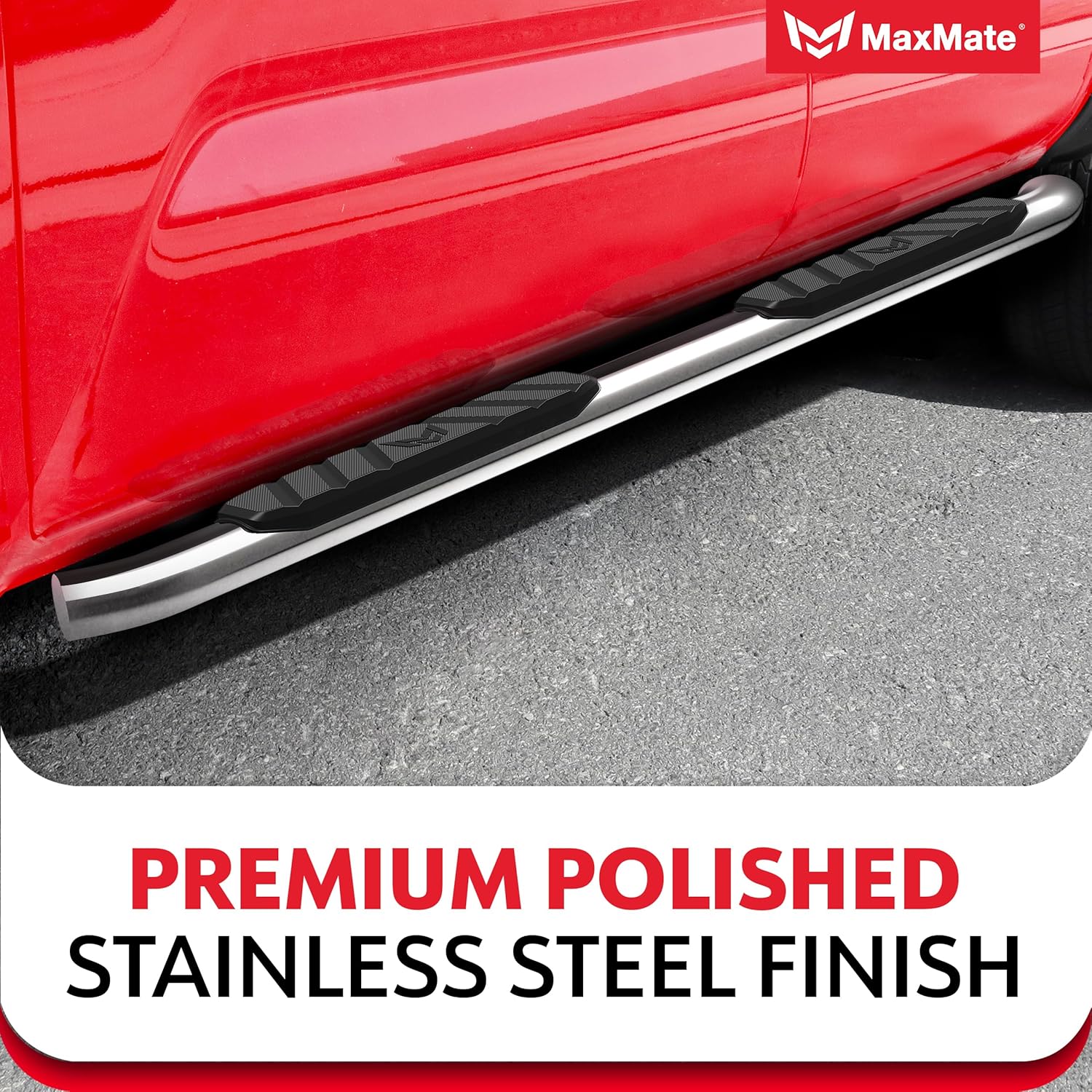 3.5" Oval Nerf Bar Side Steps Compatible with 2009-2018 Dodge Ram 1500; 2010-2026 2500 3500; 2019-2024 Classic | Crew Cab | SS2D35317MX | Side Rails Running Boards