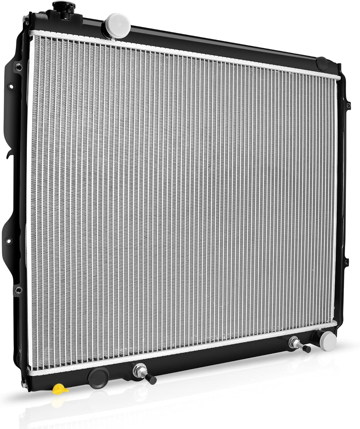 34'' Core Radiator Compatible Compatible with Chevy Silverado Suburban GMC Yukon Sierra Tahoe Escalade Hummer H2 4.3L 4.8L 5.3L 6.0L 6.2L V8 DWRD1001