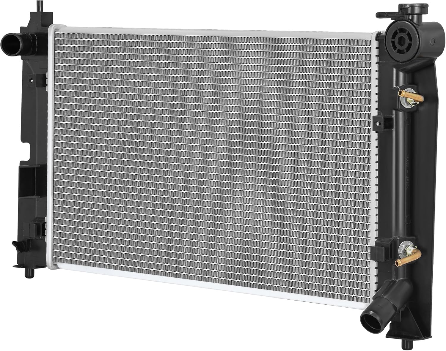 34'' Core Radiator Compatible Compatible with Chevy Silverado Suburban GMC Yukon Sierra Tahoe Escalade Hummer H2 4.3L 4.8L 5.3L 6.0L 6.2L V8 DWRD1001