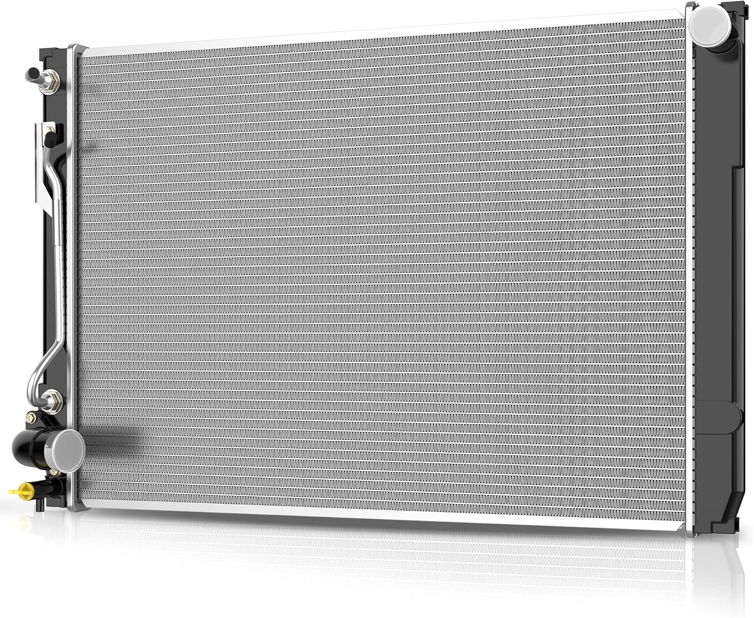 34'' Core Radiator Compatible Compatible with Chevy Silverado Suburban GMC Yukon Sierra Tahoe Escalade Hummer H2 4.3L 4.8L 5.3L 6.0L 6.2L V8 DWRD1001