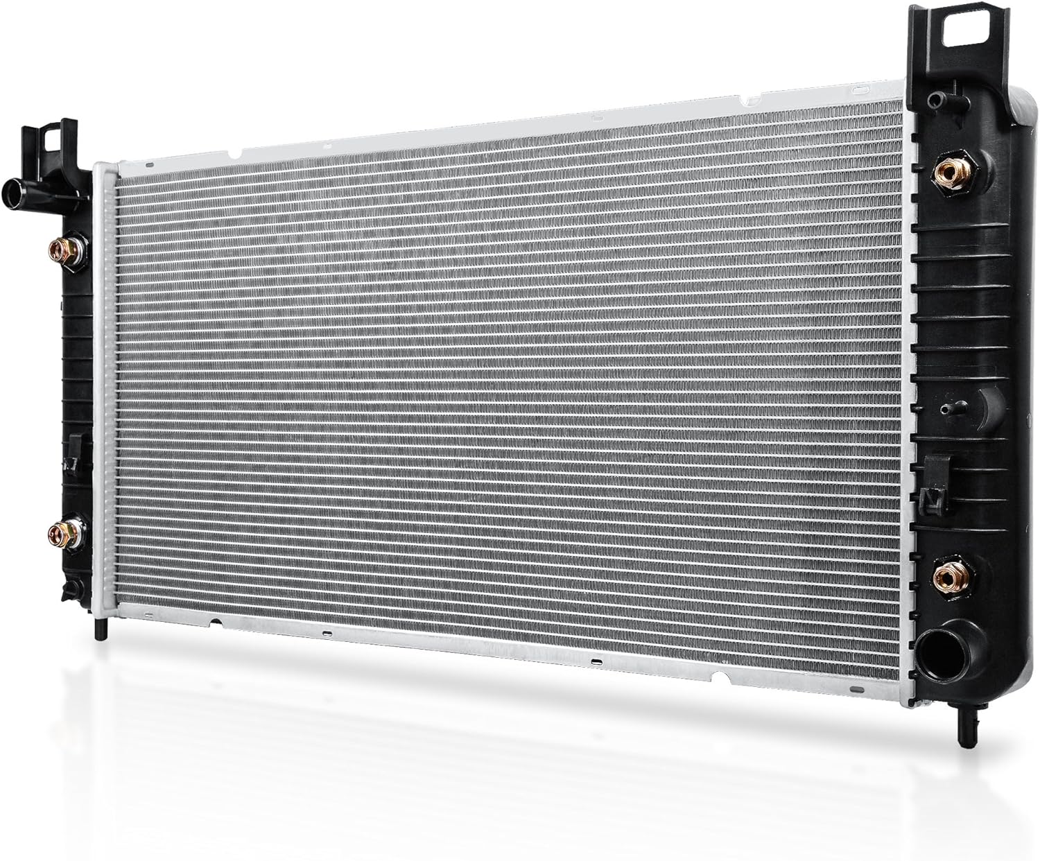 34'' Core Radiator Compatible Compatible with Chevy Silverado Suburban GMC Yukon Sierra Tahoe Escalade Hummer H2 4.3L 4.8L 5.3L 6.0L 6.2L V8 DWRD1001