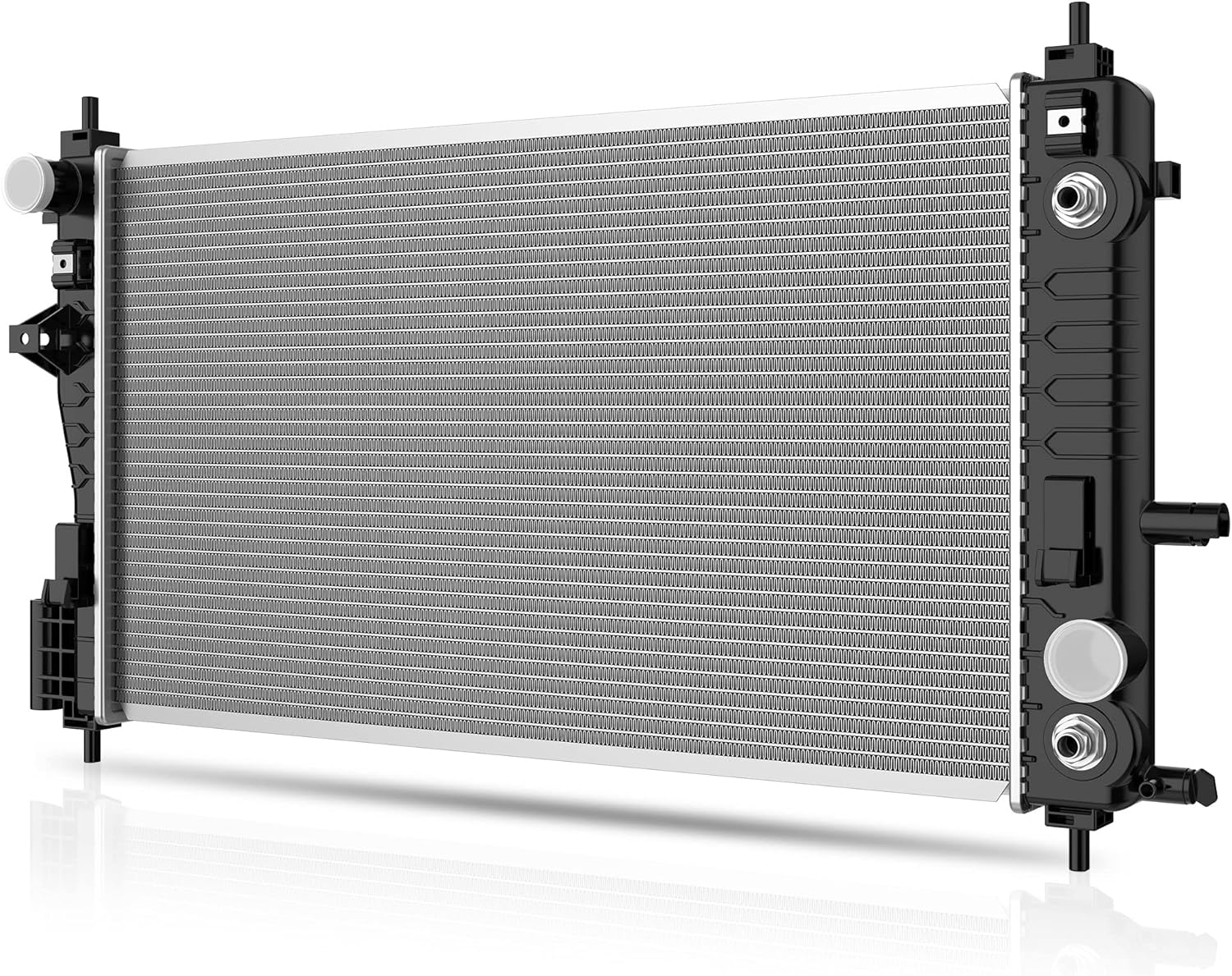 34'' Core Radiator Compatible Compatible with Chevy Silverado Suburban GMC Yukon Sierra Tahoe Escalade Hummer H2 4.3L 4.8L 5.3L 6.0L 6.2L V8 DWRD1001