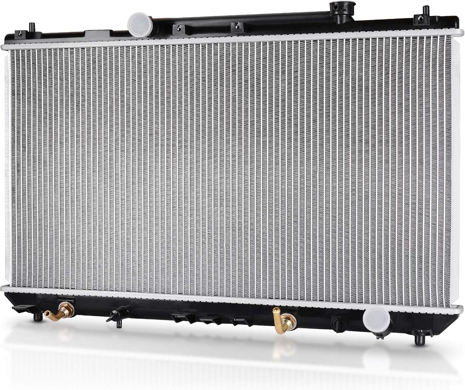 34'' Core Radiator Compatible Compatible with Chevy Silverado Suburban GMC Yukon Sierra Tahoe Escalade Hummer H2 4.3L 4.8L 5.3L 6.0L 6.2L V8 DWRD1001