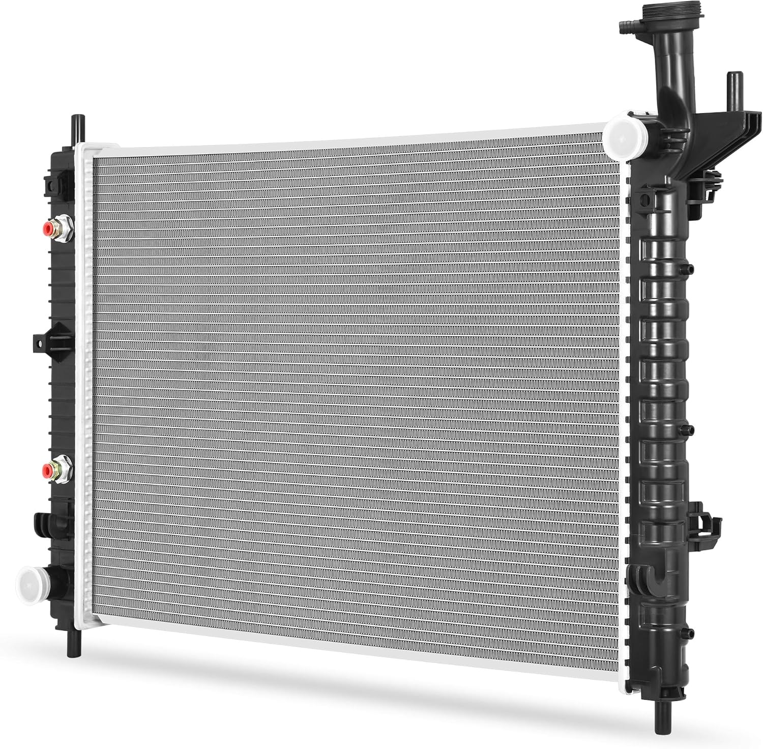 34'' Core Radiator Compatible Compatible with Chevy Silverado Suburban GMC Yukon Sierra Tahoe Escalade Hummer H2 4.3L 4.8L 5.3L 6.0L 6.2L V8 DWRD1001