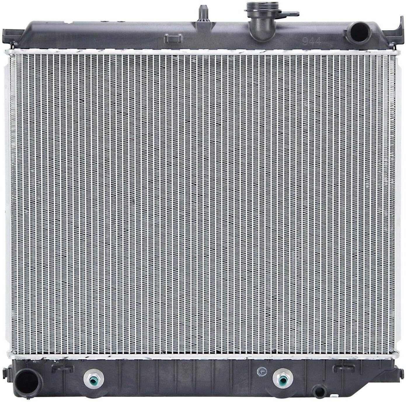 Aluminum Radiator | Compatible with Jeep WRANGLER 3.8 V6,2007-2009 | 22mm Core Thickness | Replaces CU2957