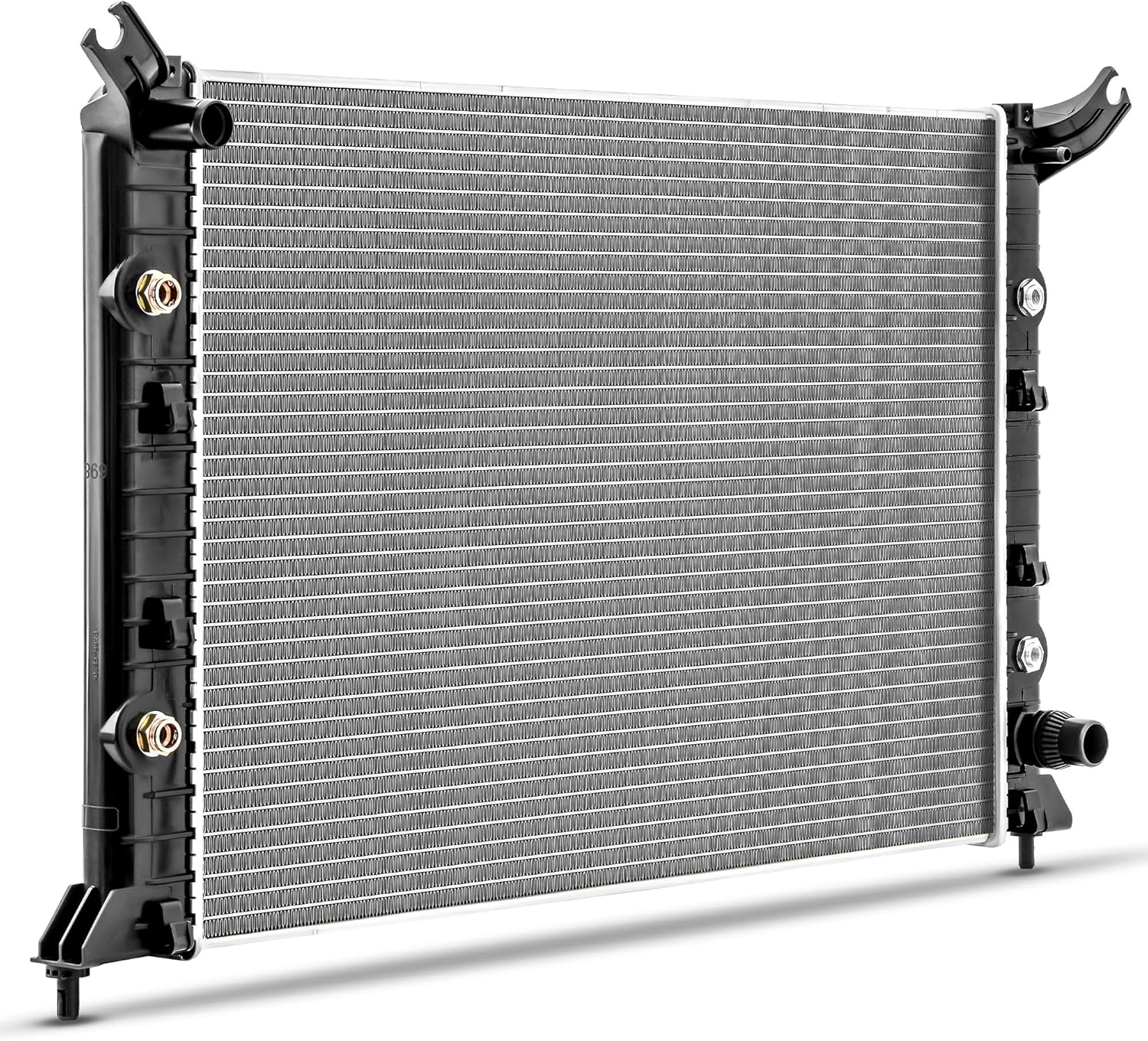 34'' Core Radiator Compatible Compatible with Chevy Silverado Suburban GMC Yukon Sierra Tahoe Escalade Hummer H2 4.3L 4.8L 5.3L 6.0L 6.2L V8 DWRD1001