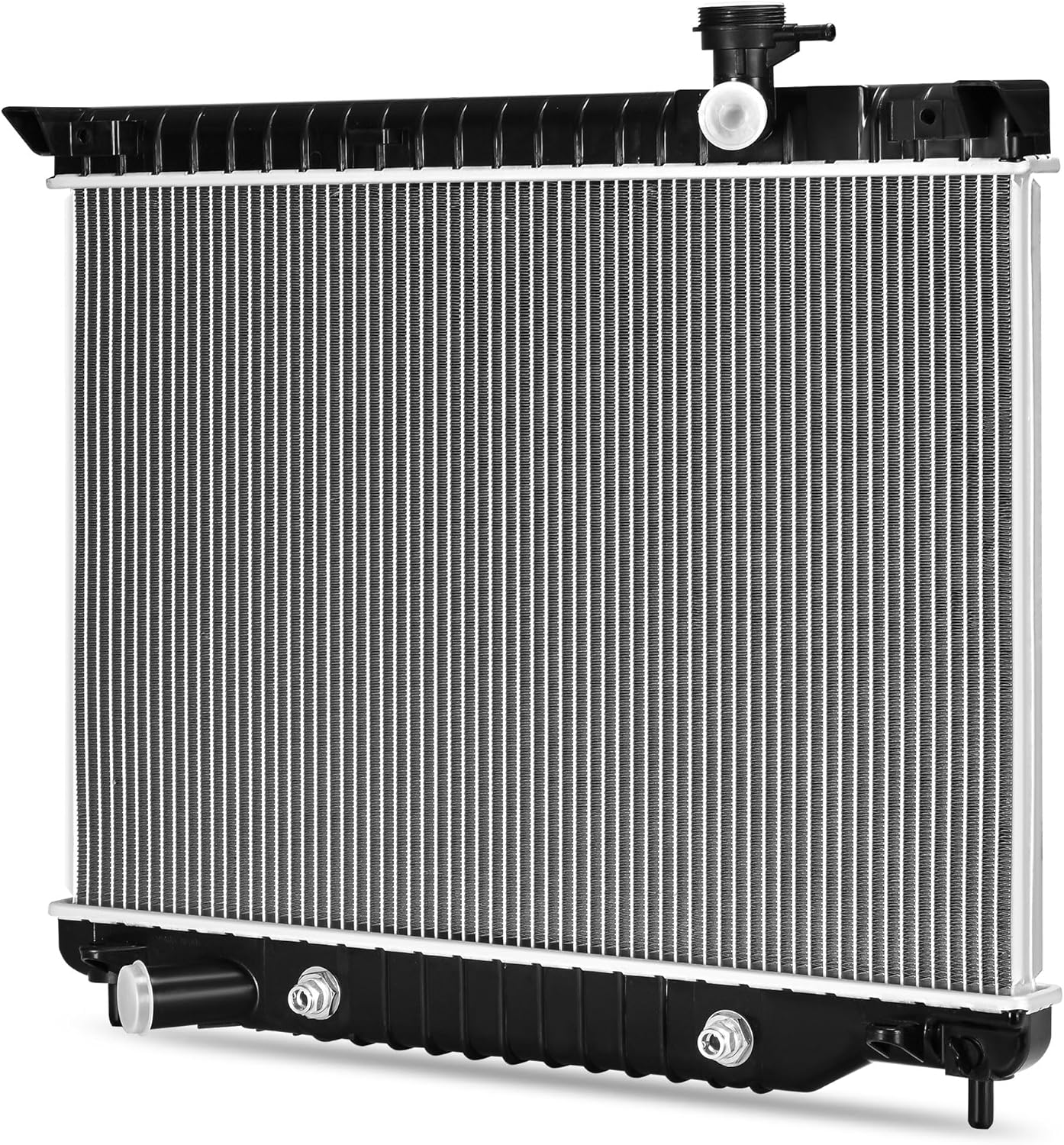 34'' Core Radiator Compatible Compatible with Chevy Silverado Suburban GMC Yukon Sierra Tahoe Escalade Hummer H2 4.3L 4.8L 5.3L 6.0L 6.2L V8 DWRD1001